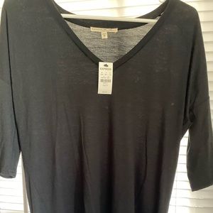 Express v-neck tee